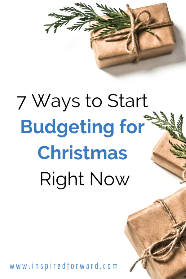 How many times do you get to December and realize there's not enough money set aside for presents? Start budgeting for Christmas right now, instead!