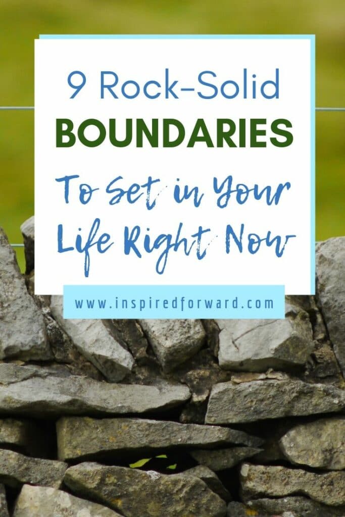 Are you looking for some rock-solid boundaries to implement? Learn how to take back your autonomy with these nine examples—see if any resonate with you.