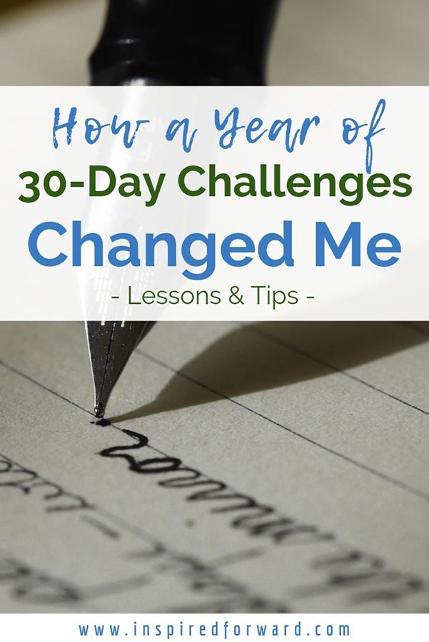 I spent August 2018 through July 2019 working through self-imposed 30-day challenges. Find out what I did, my top lessons, and what's happening next.