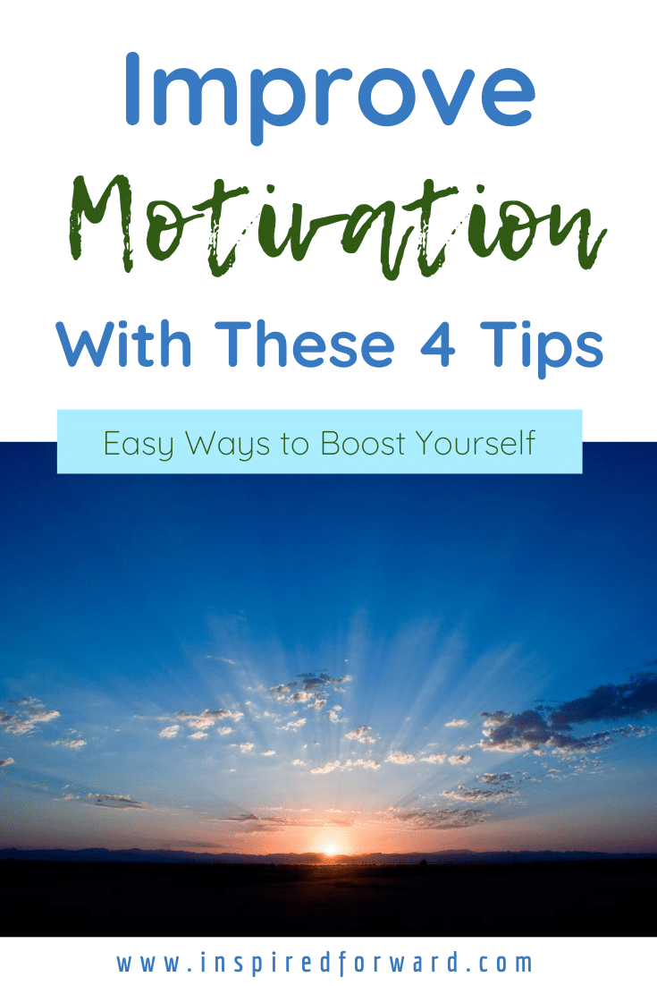 improve-your-motivation-pin Are you struggling to feel motivated? Can't find a thought that helps? Here are five ways to improve your motivation fast to get you moving.