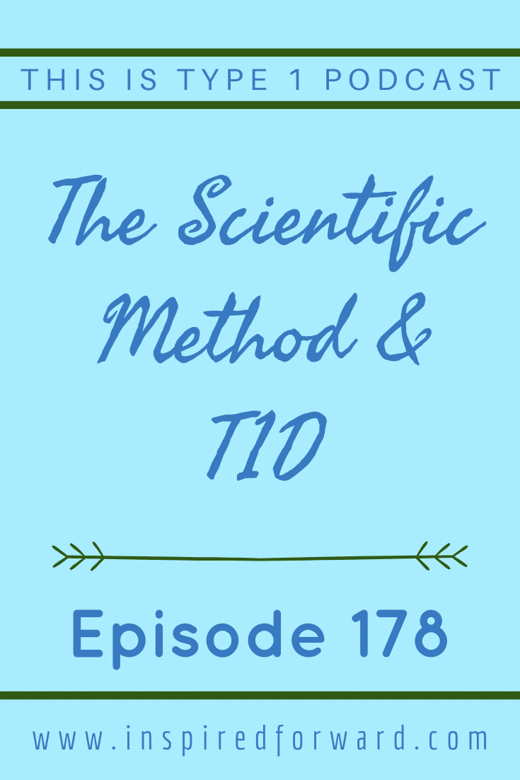 Wondering how to actually run an experiment with your T1D? The scientific method is a simple way to organize how you think about experimenting. Jessie and I break down this method using T1D as an example.